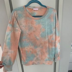 Tie dye sweatshirt